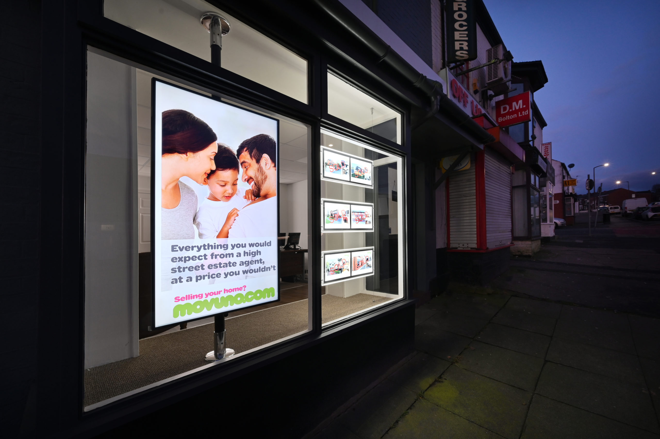 Estate Agent Digital Signage