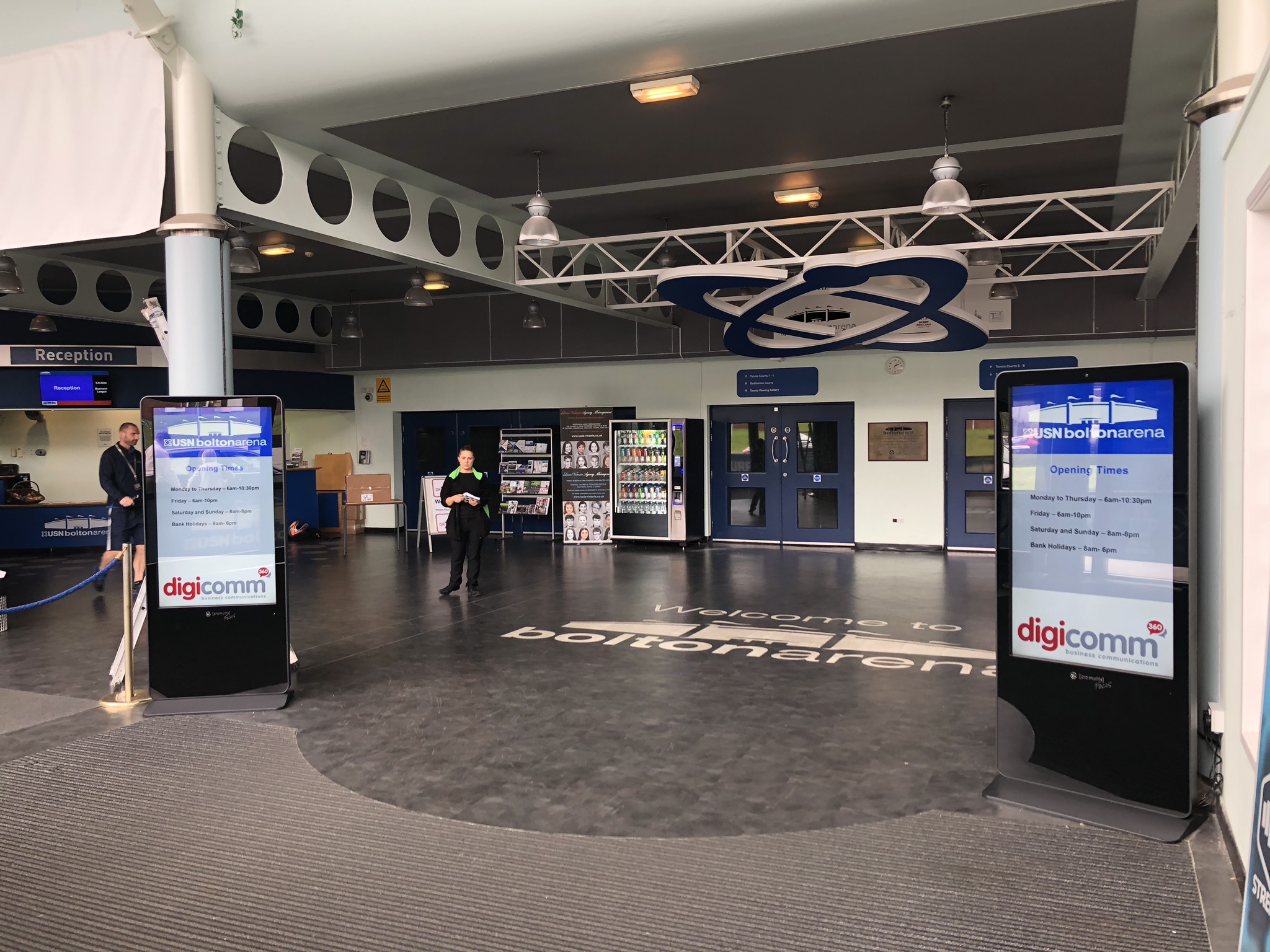 Bolton USN Digital Signage