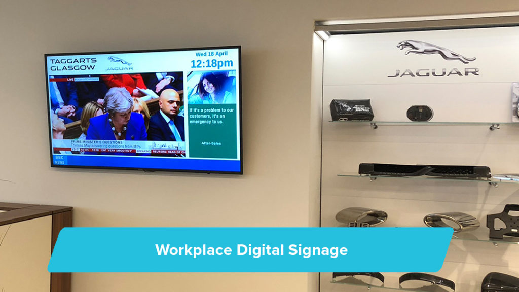 Workplace Digital Signage