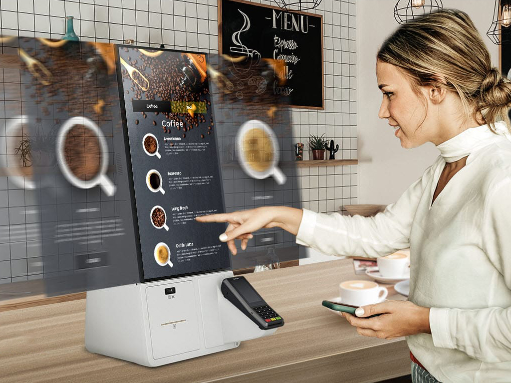 Interactive Touchscreen Samsung Kiosk