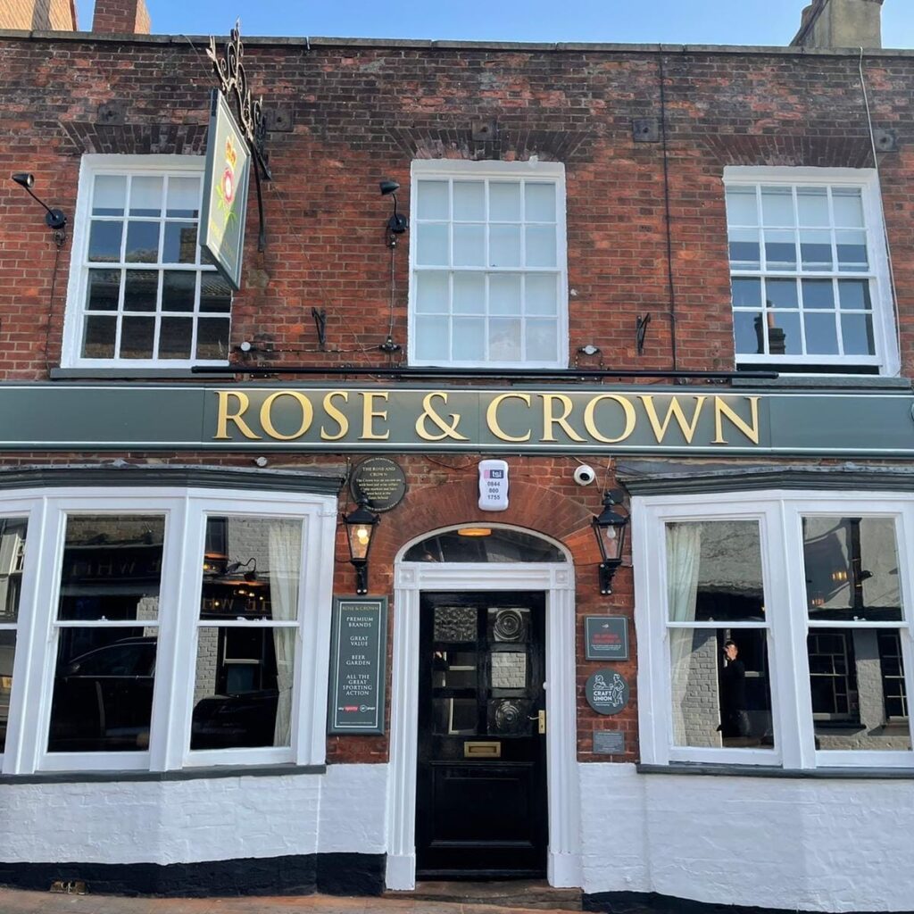 The rose and crown pub